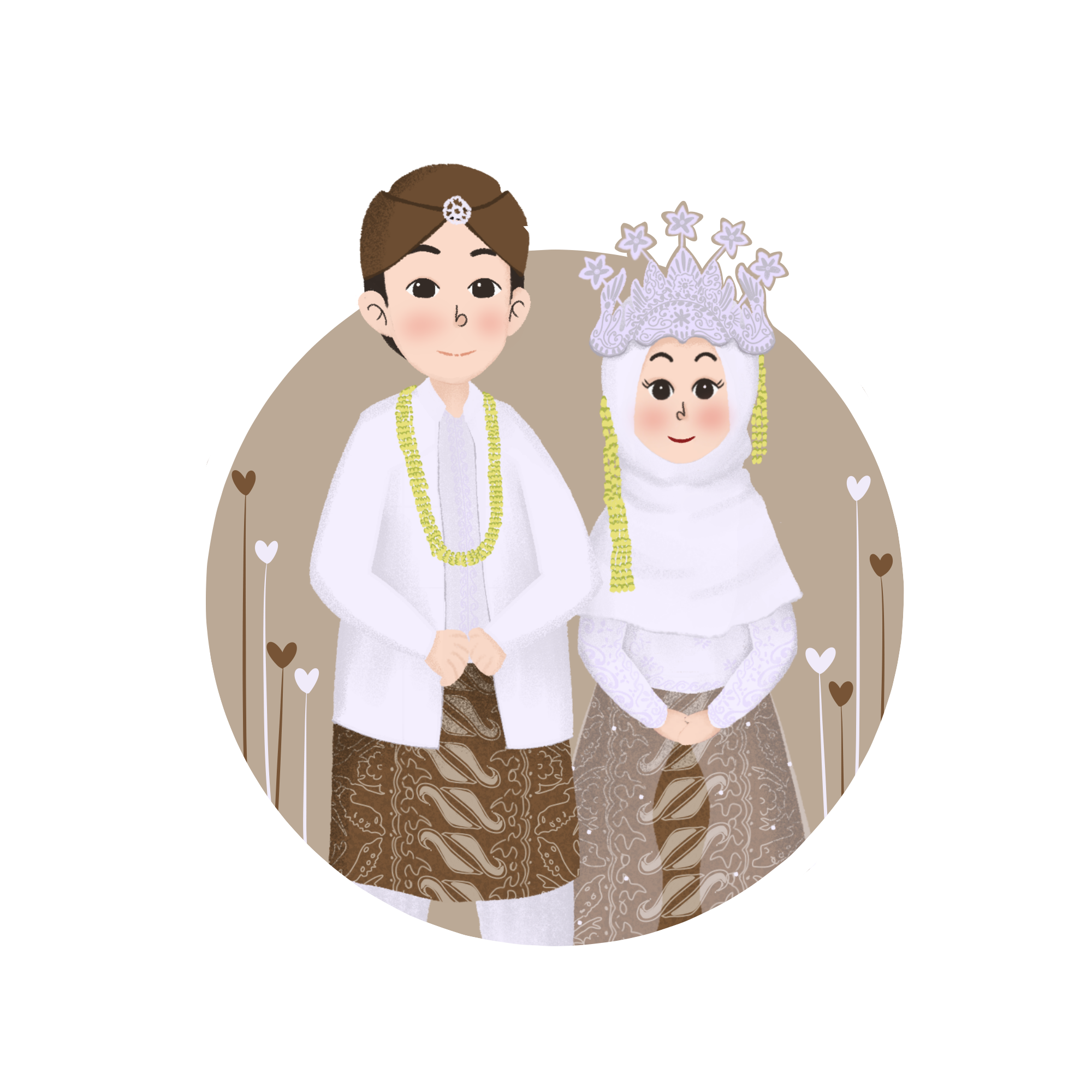 —Pngtree—sundanese wedding stickers_6667289